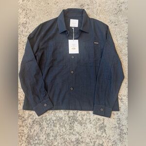 I Love Ugly Pinstripe Overshirt / Jacket – Men’s Large